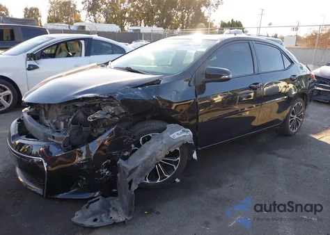 2014 Toyota Corolla S Plus from USA, damaged, VIN 5YFBURHEXEP027138